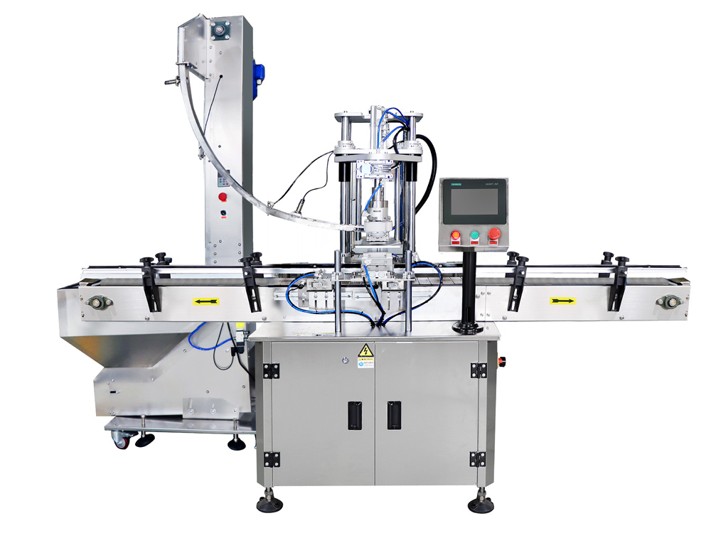 TFZX-100 single head servo claw grabbing and rotating cover machine