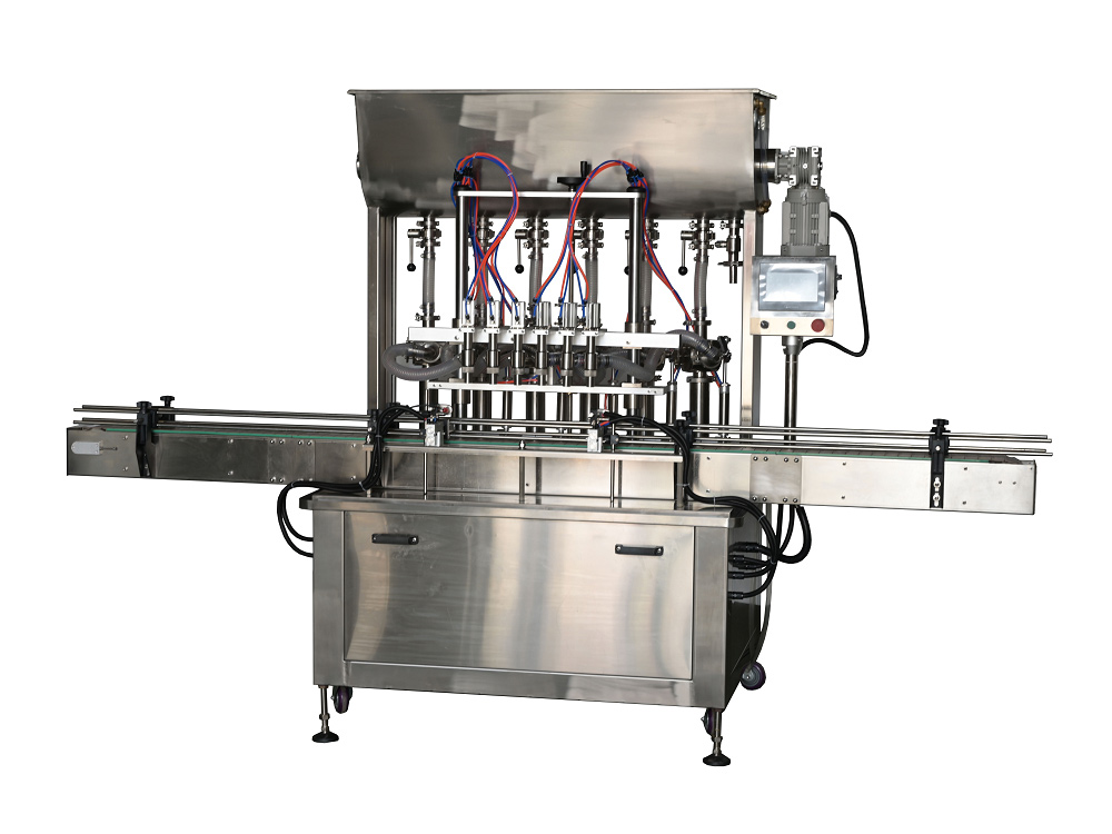 TF-GZJ-YT600 fully automatic linear 6-head liquid filling machine